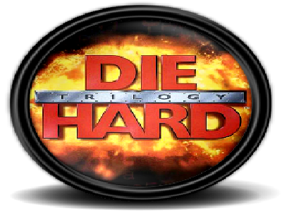 Die Hard Trilogy title screen for Sega Saturn